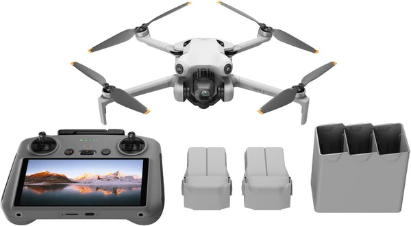 DJI Mini 4 Pro Drone With Fly More Combo Plus Series and RC 2 Controller