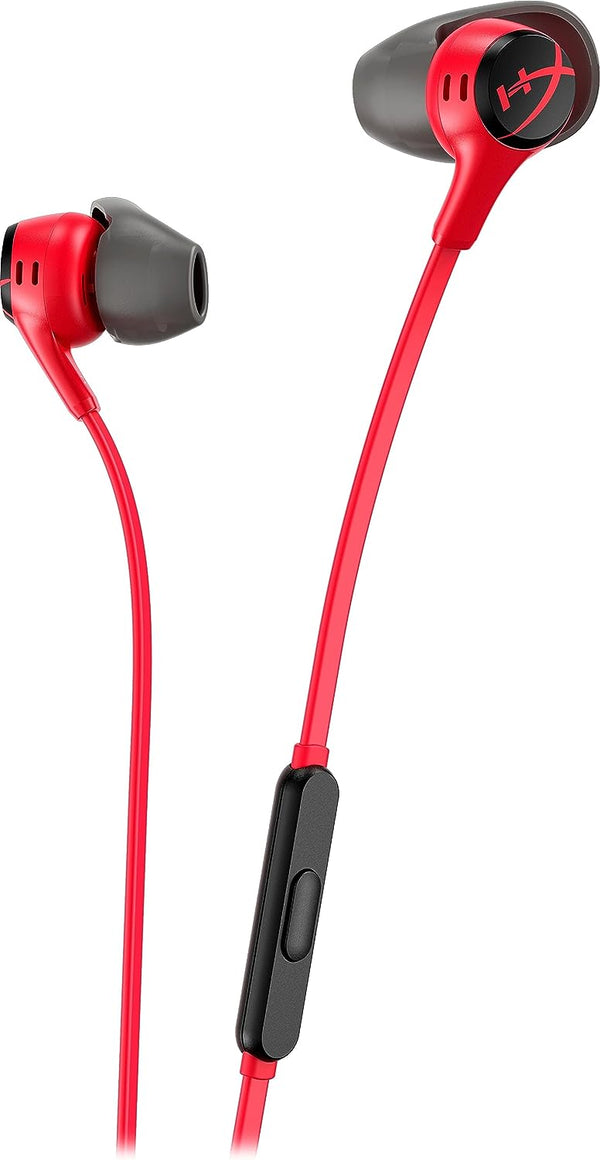 HyperX Cloud Earbuds II Gaming Earbuds with Mic-Red (Open Box)