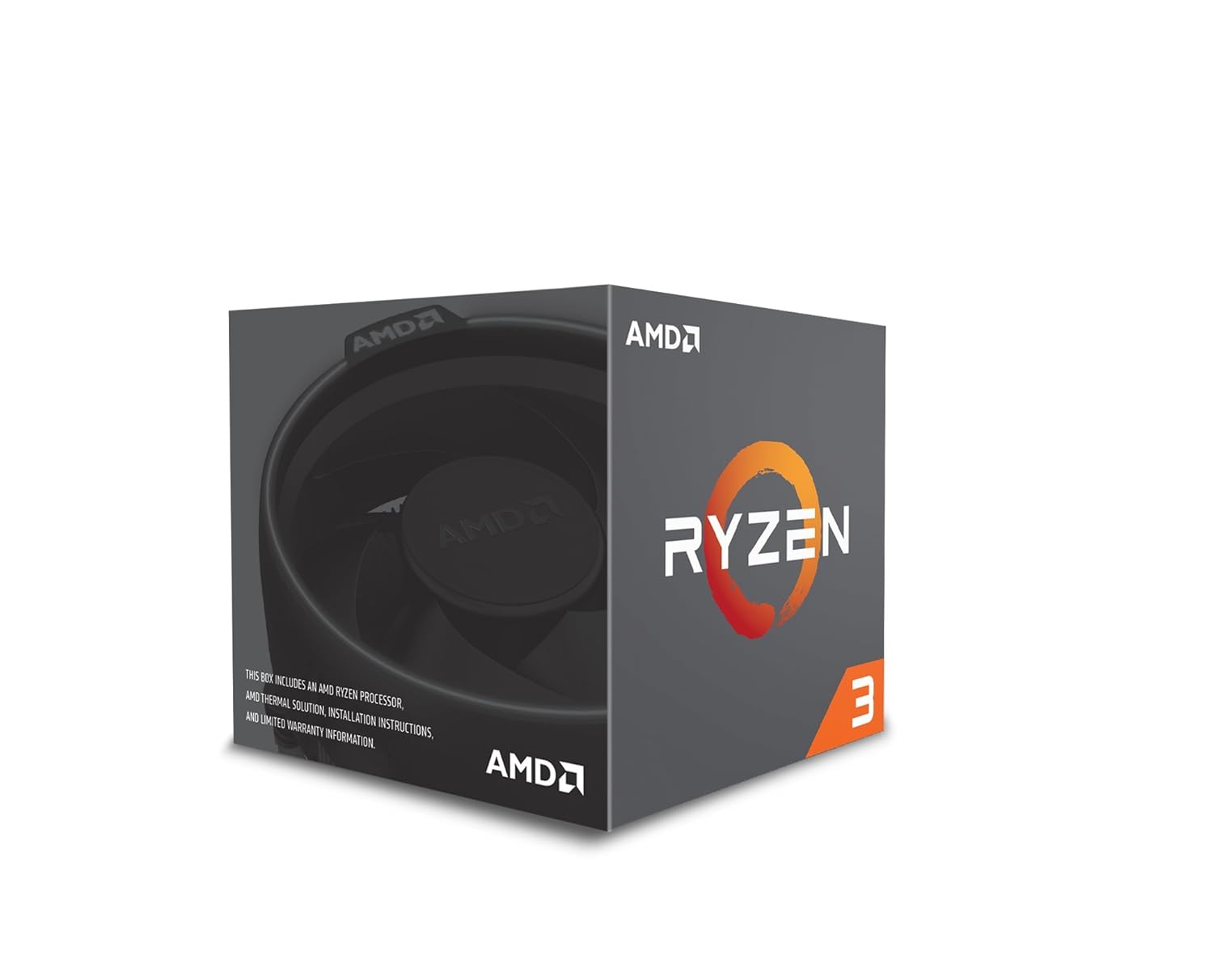 AMD Ryzen 3 1200 Desktop Processor with Wraith Stealth Cooler