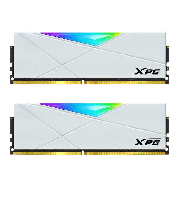 Adata XPG D50 RGB 16GB (16GBx1) DDR4 3200MHz White (AX4U32008G16A-DW50)