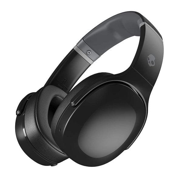 Skullcandy Crusher Evo Wireless Over-Ear-Headphone with Rapid Charge Personal Sound App and Built-in Tile Finding Technology with mic (Black)