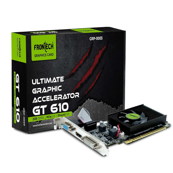 FRONTECH GT 610 Graphics Card with 2 GB DDR3 64 Bits PCIe 2.0