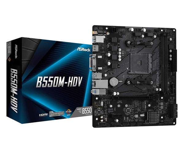 ASRock B550M-HDV Supports 3rd Gen