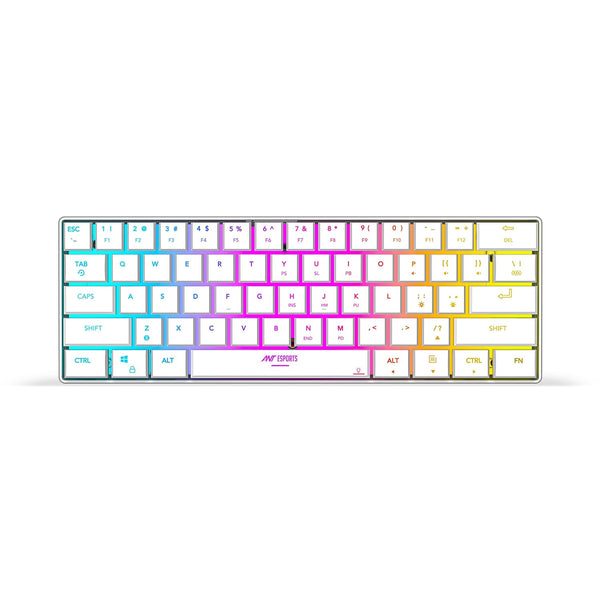 Ant Esports MK1500 Mini 60% Pro RGB Wirelss Gaming Keyboard (Open Box)