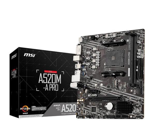 MSI A520M-A PRO Motherboard