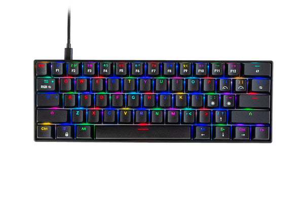 Cosmic Byte CB-GK-32 Themis 61 Key Mechanical Per Key RGB Gaming Keyboard ( Open Box )