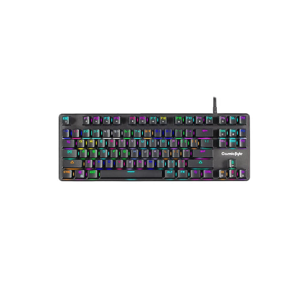 Cosmic Byte CB-GK-34 Firefly Hot Swappable Per-Key RGB Ten-Keyless Keyboard ( Open Box )