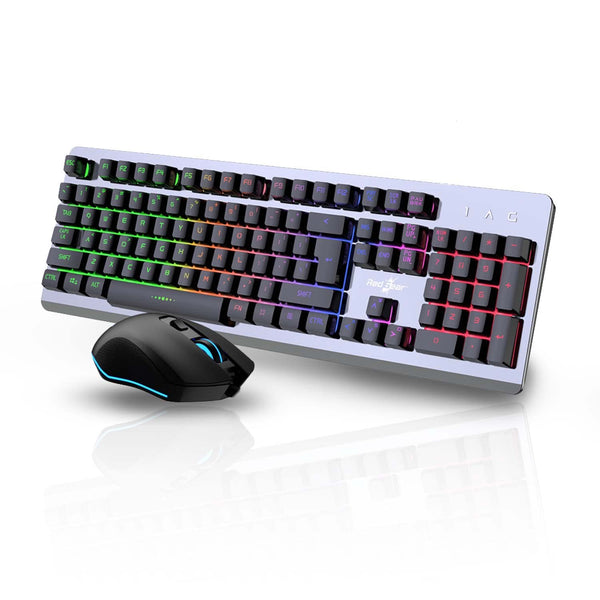 Redgear GC-100 Keyboard and Mouse Set with 3 Mixed LEDs ( Open Box )