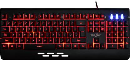 Redgear MT01 Wired USB Gaming Keyboard  (Black) ( Open Box )